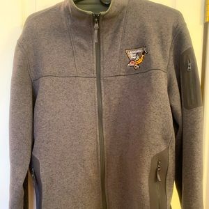 Arcteyx fleece king sleeve full zip jacket